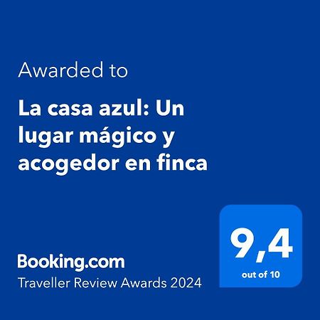 La Casa Azul De Lua Un Lugar Magico Villa Juncedo Dış mekan fotoğraf
