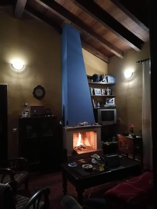 La Casa Azul De Lua Un Lugar Magico Villa Juncedo Dış mekan fotoğraf